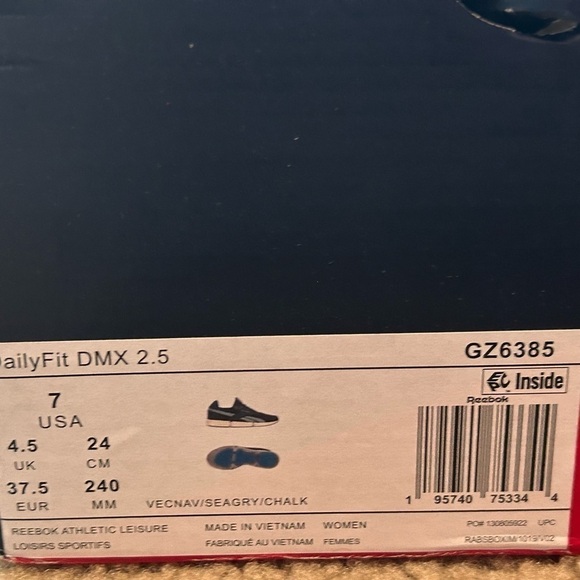 Reebok DailyFit DMX 2.5 Women's Shoes navy blue - Picture 14 of 15